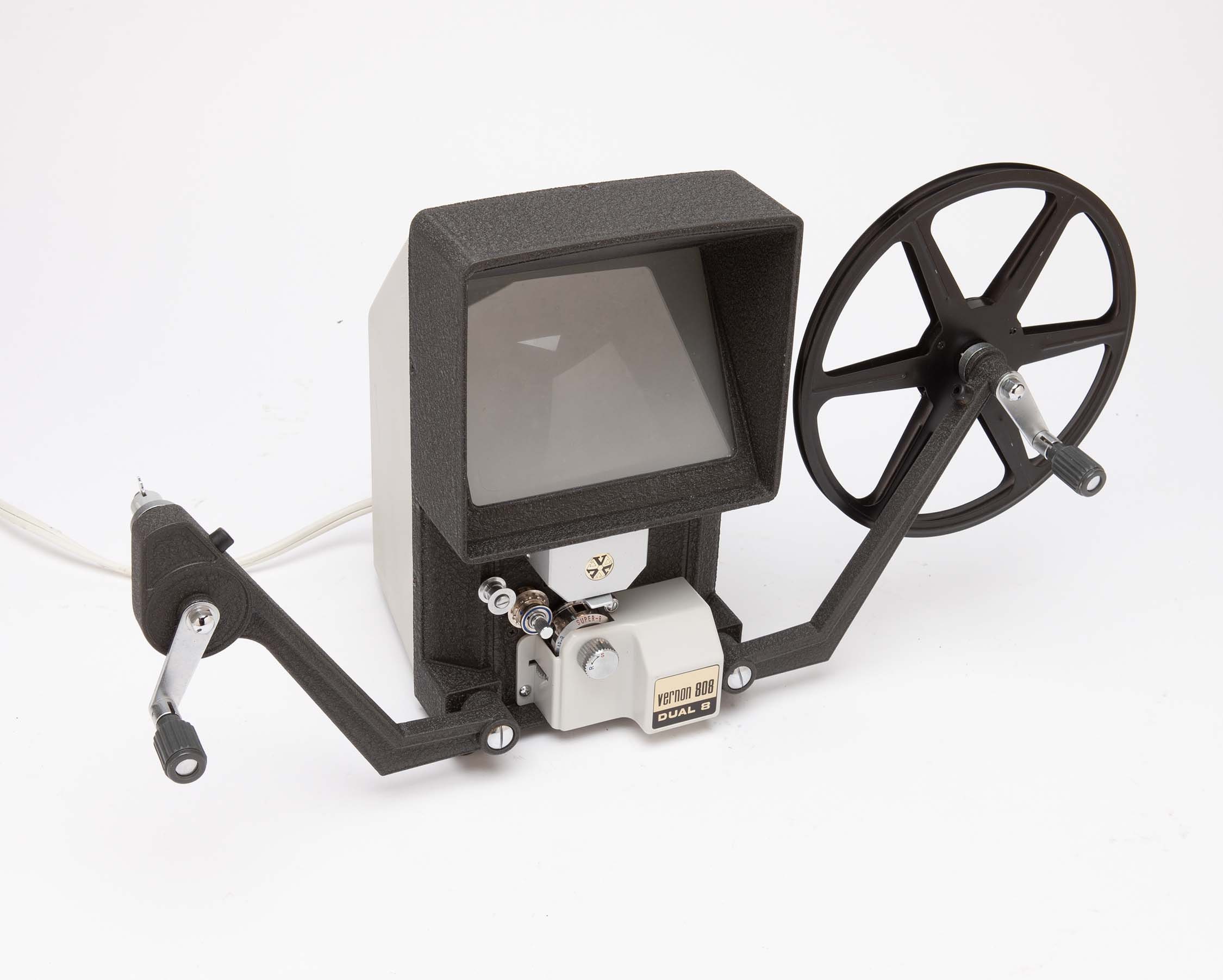 VERNON Model 808 - Dual 8mm Movie Viewer & Editor - Made in Japan