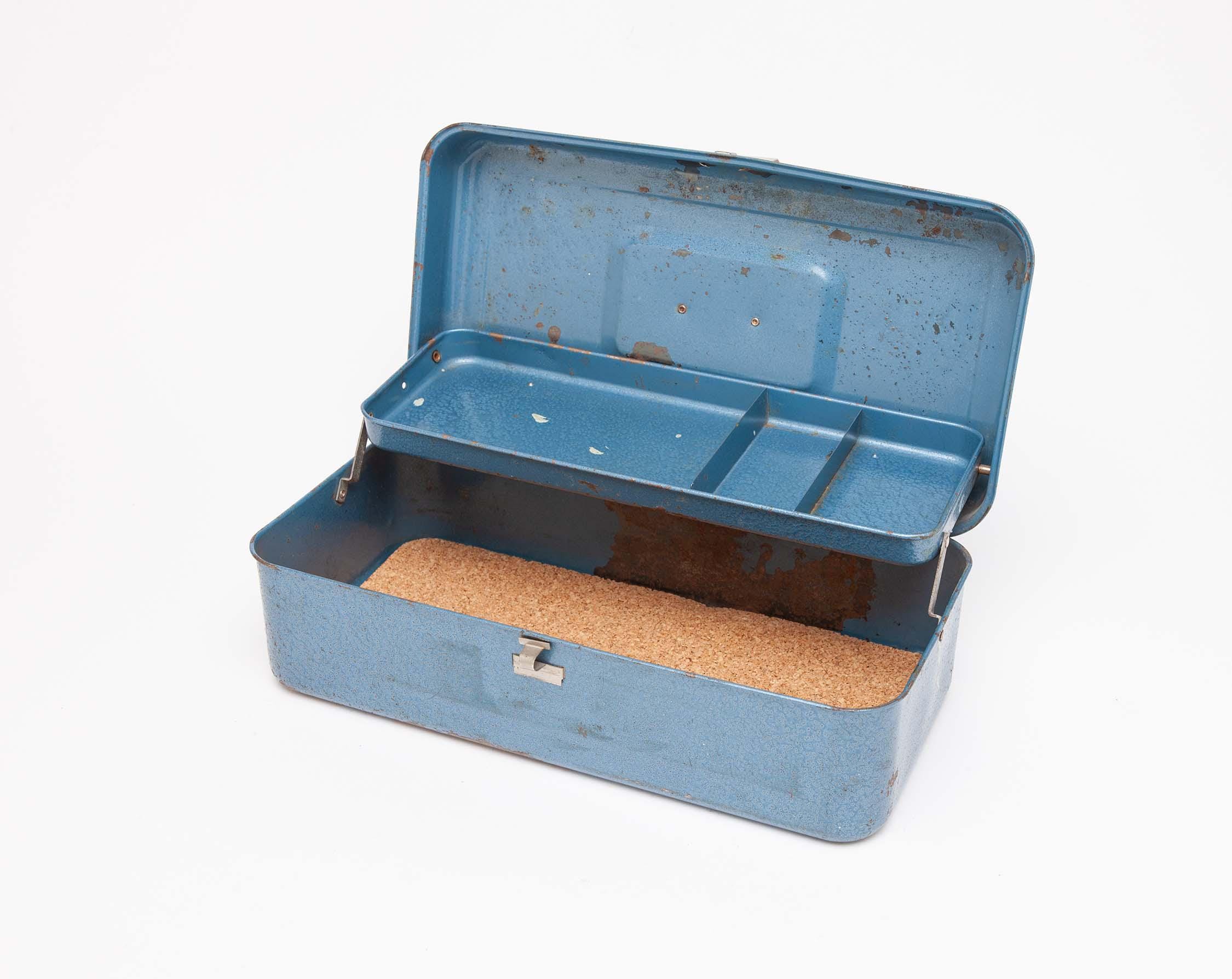 My Buddy ヴィンテージ スチール製 タックルボックス MY BUDDY Vintage Tackle Box - Model 1351 - 1 Tray Model - Original