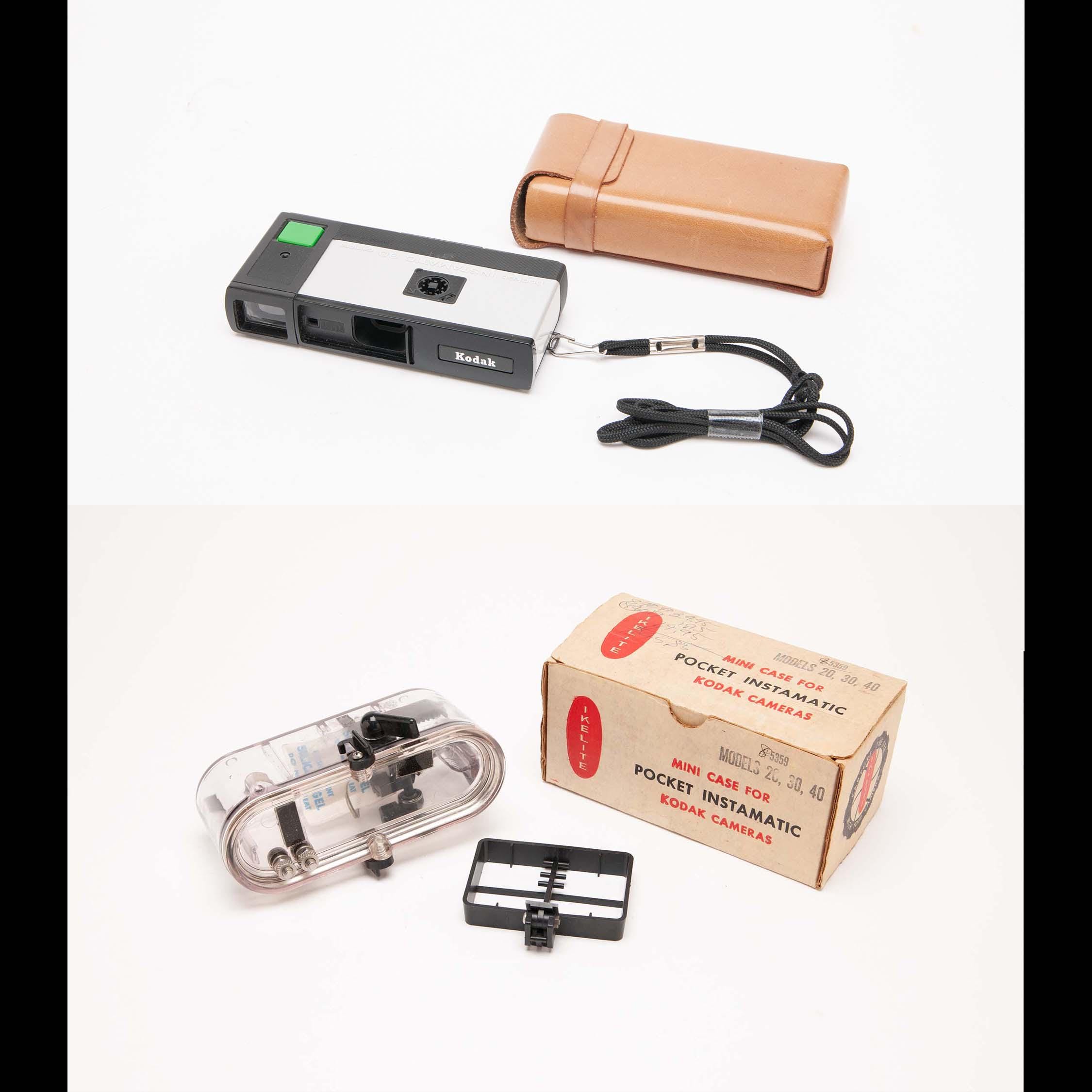 KODAK Instamatic 30 Camera With IKELITE Underwater Housing #5359