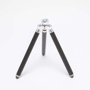 Vintage BILORA Travel Tripod - 1950&#39;s - German - Ball Head - All Metal with Aluminum Legs - Perfect for a Vintage Camera