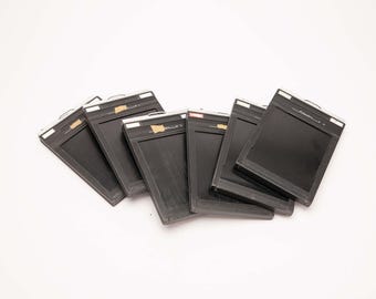 RITEWAY Sheet Film Holders - 4x5 Film - Set of 6  - View Camera - Graflex - Sinar
