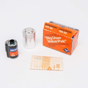 Agfachrome Color 35mm Slide Film - Unexposed - box from 6/1975 - Perfect for Expired Film Shooters!