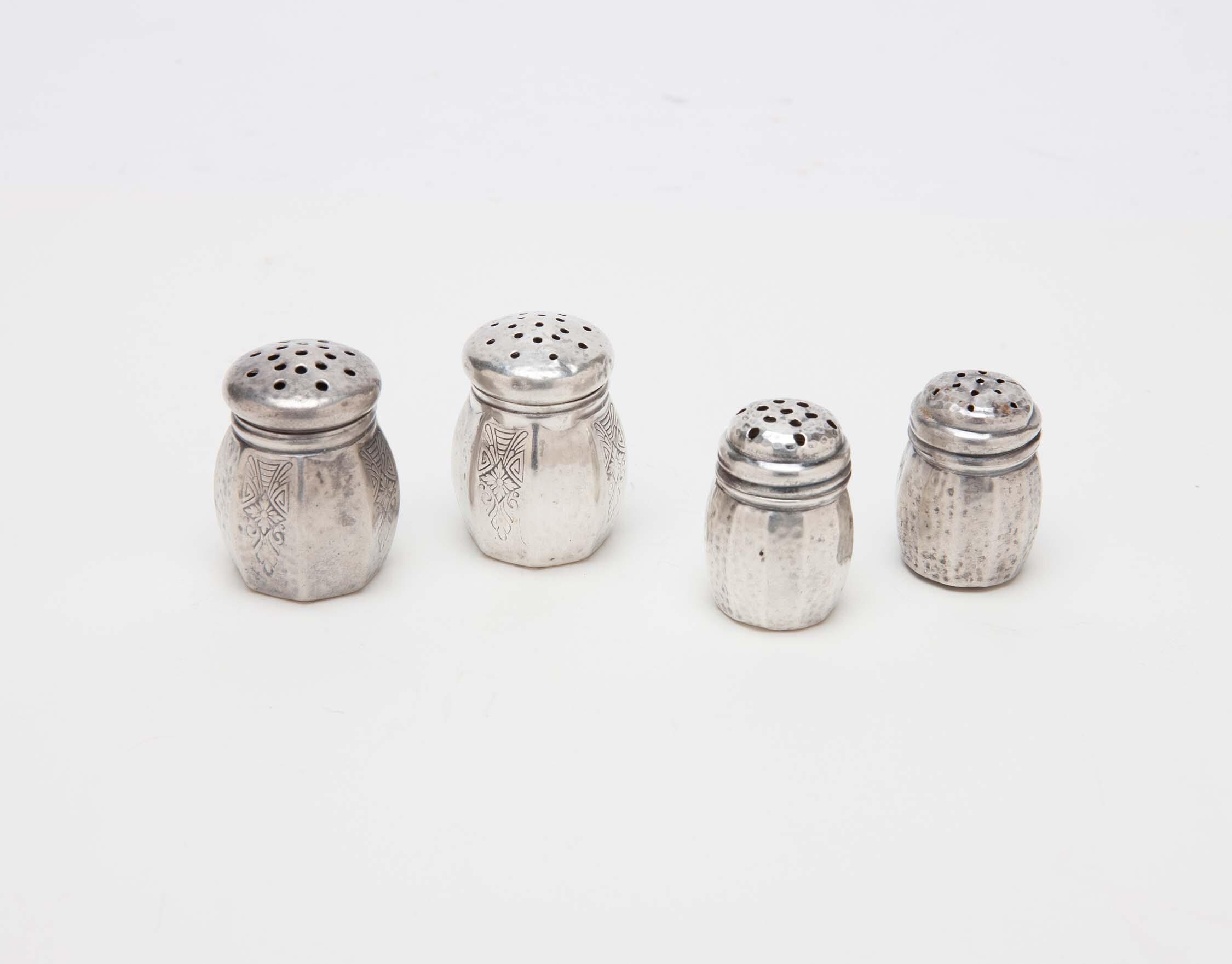 Mexican Sterling Salt and Pepper - Etsy