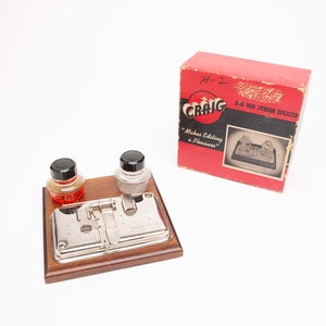 CRAIG JUNIOR  8mm & 16mm Film Splicer - Original Box - &quot;Makes Editing A Pleasure&quot;