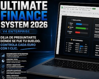 Excel Finanzas Personales Windows 2026 | Presupuesto Automático | Planificador Dinero Hogar