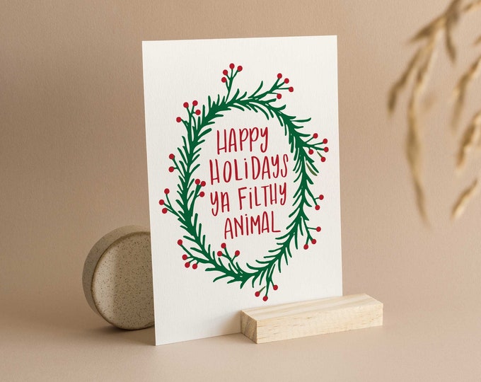 Ya Filthy Animal Card - (10 pack)