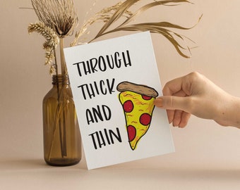 Through Thick and Thin Card - (10 pack)