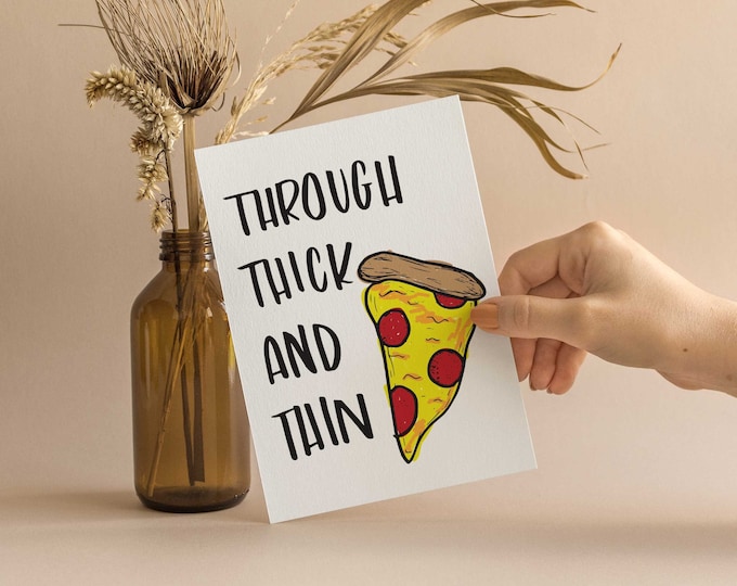 Through Thick and Thin Card - (10 pack)