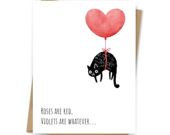 Fear Being Alone Valentine's Day Card - (10 pack)