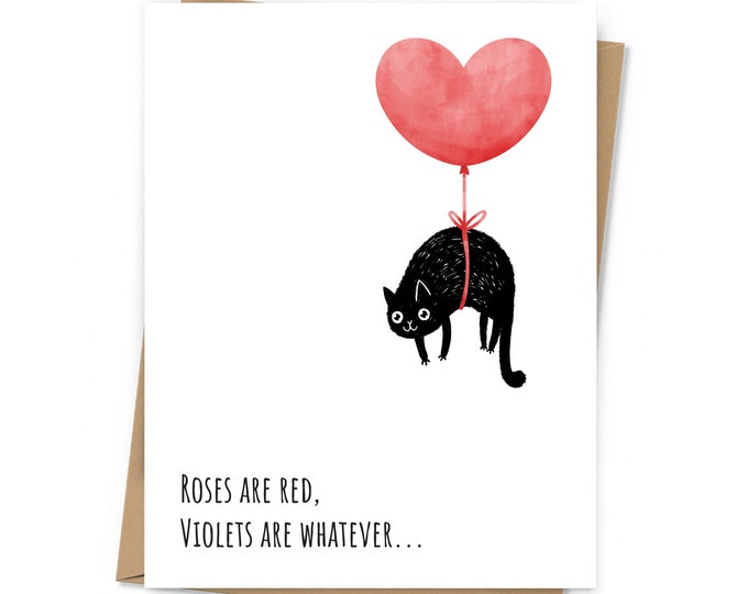 Fear Being Alone Valentine's Day Card - (10 pack)