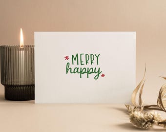 Merry Happy (however you like to get down) - (10 pack)