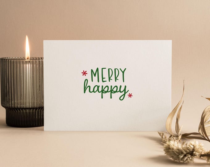 Merry Happy (however you like to get down) - (10 pack)