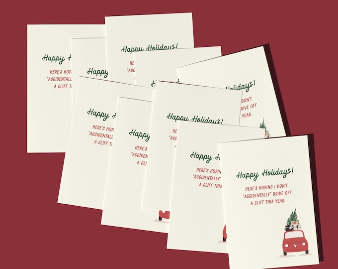 White-knuckled Christmas - (10 pack)
