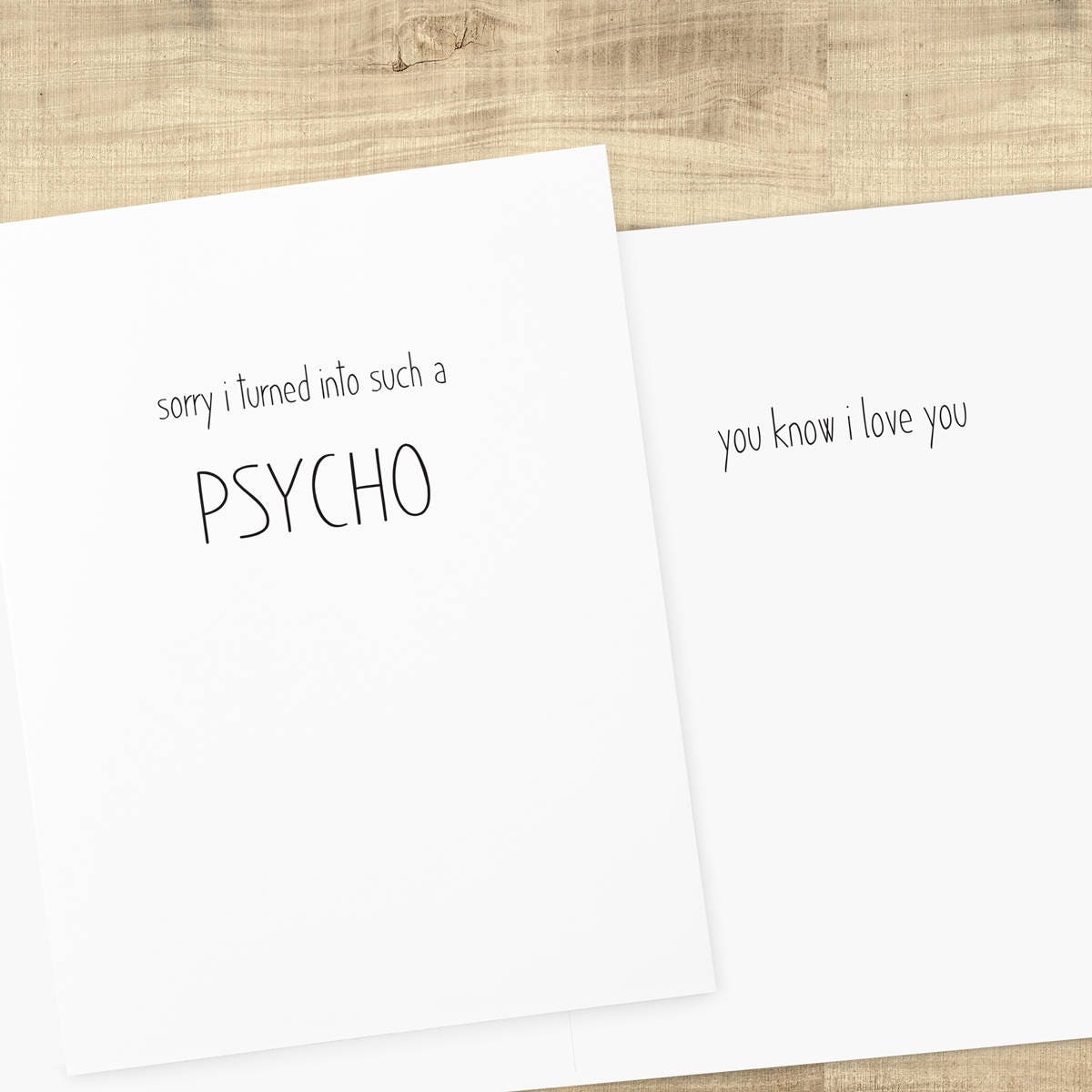 Funny Apology Card Funny I'M Sorry Card Funny - Etsy Uk