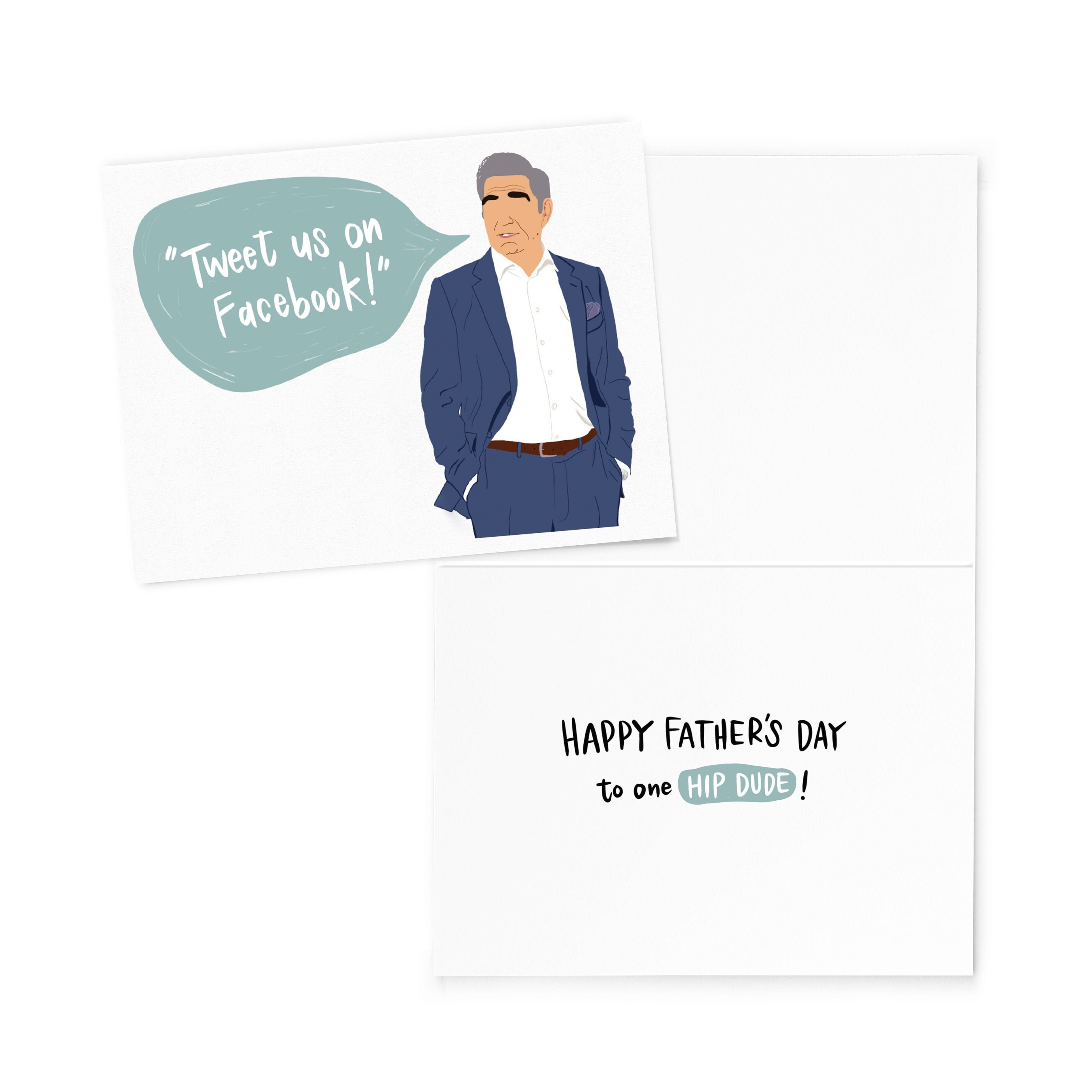 Father's Day Card Johnny Father's Day Card Bad With - Etsy
