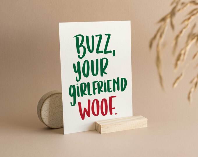 Buzz Your Girlfriend Card - (10 pack)