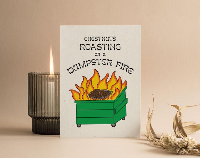 Chestnuts on a Dumpster Fire - (10 pack)