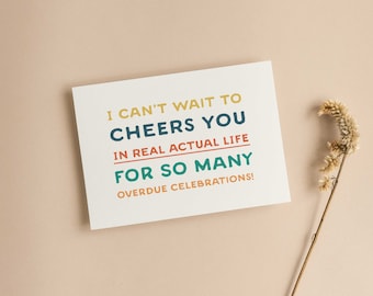 Overdue Celebrations Card