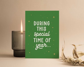 I Hate You the Least Holiday Card - (10 pack)