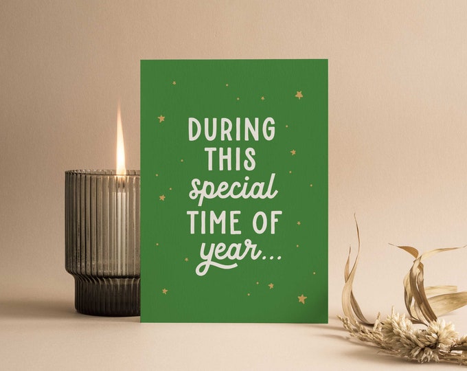 I Hate You the Least Holiday Card - (10 pack)