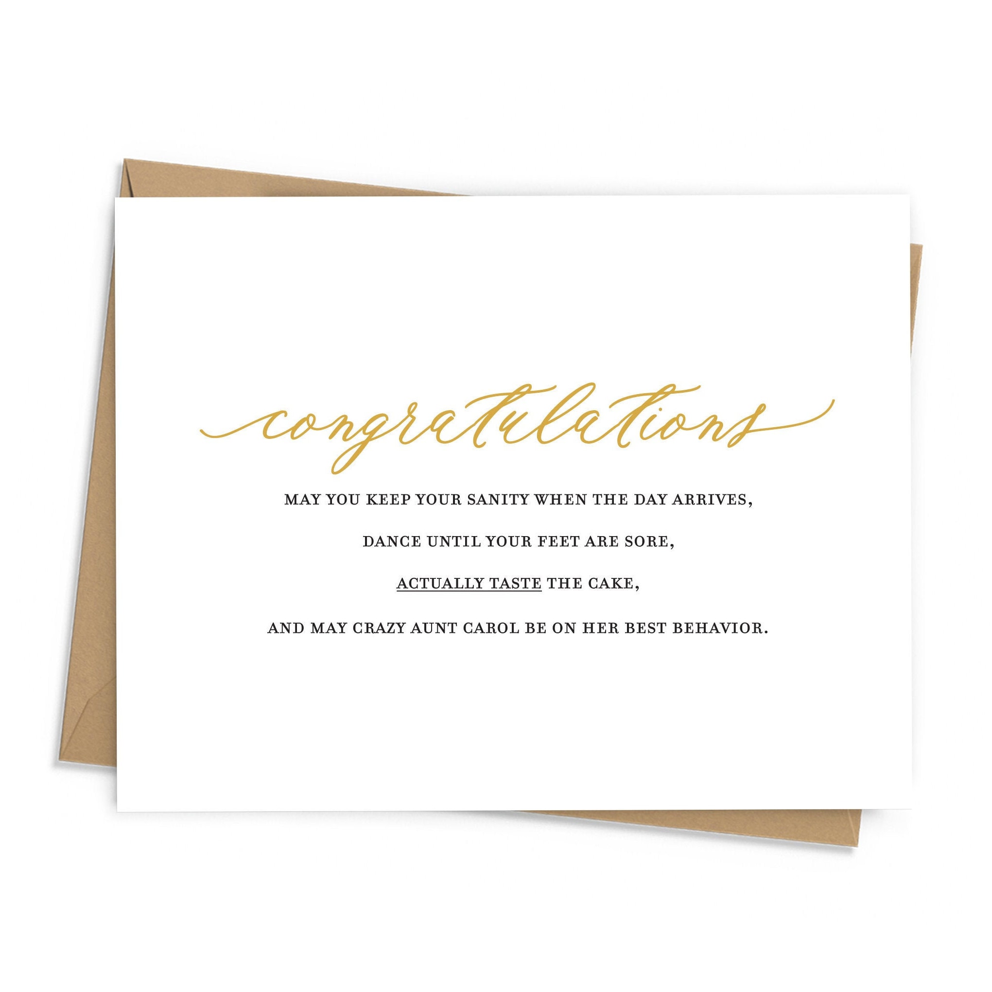 Engagement Cards Celebration Cards Your Getting Married Funny Wedding Day PC606 
