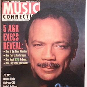 Quincy Jones - Jan. 1996 - Music Connection Magazine - VINTAGE