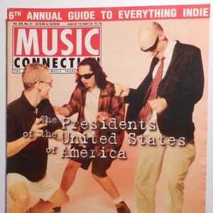 The Presidents of the United States of America -  Oct 1995 - Music Connection Magazine