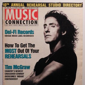 ROGER DALTRY -  August 1994 - Music Connection Magazine - VINTAGE
