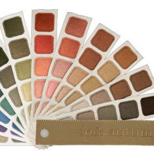 Color Harmony Swatch Book voor zachte herfst