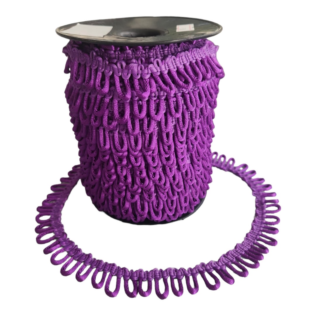 Purple Button Loops for Corset Lining Closure / Non-elastic Bridal ...