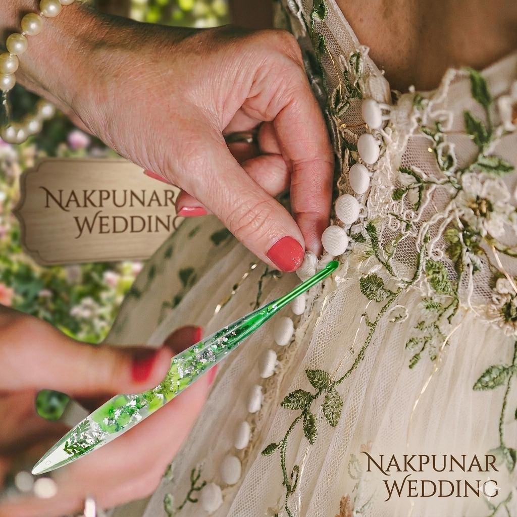 Bridal Button Hook Tool