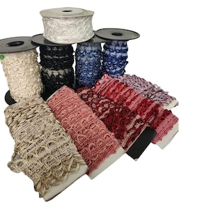 Wide Non Elastic Button Loops for Bridal Gown Fastening Trim
