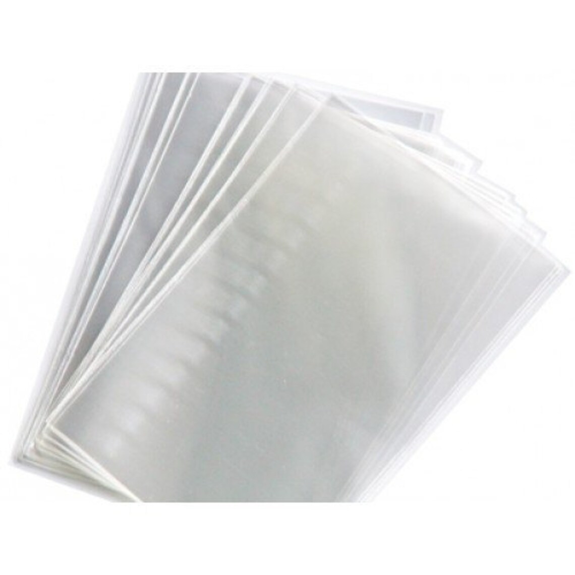 100 Pcs 1.5 Mil Flat Polypropylene Bagscrystal Clear Bags Etsy