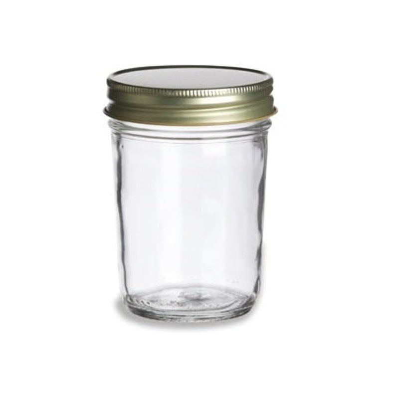 6 pcs 8 oz Mason Jar for DIY Wedding jam jelly Pie in a jar Storage and Organization image 2