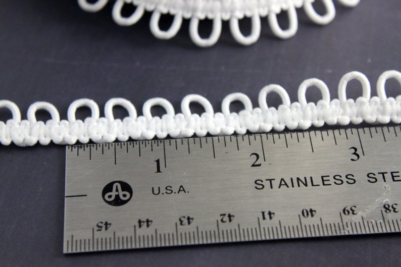 Brown Elastic Bridal Button Loops Etsy