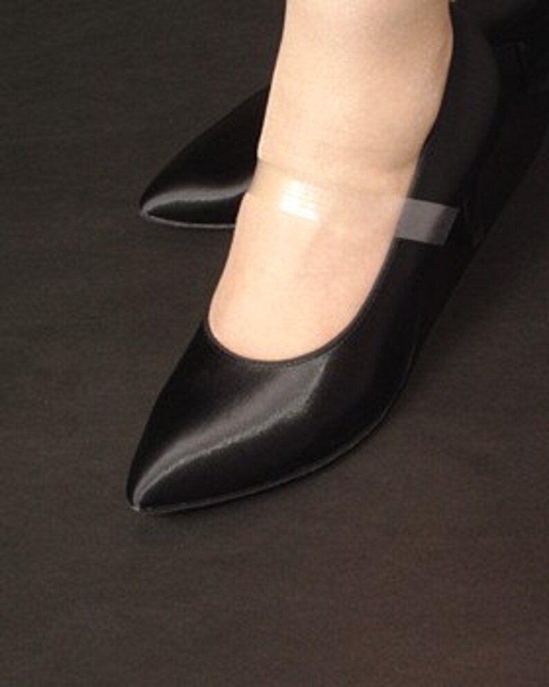 3 pairs Invisible Shoe Straps For Retaining Loose Shoes dance shoes ghost clear straps