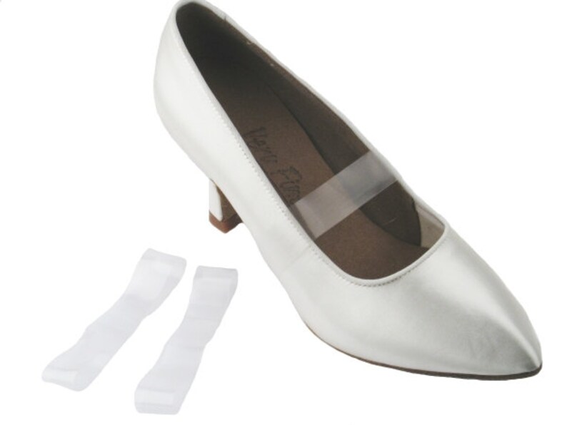 3 pairs Invisible Shoe Straps For Retaining Loose Shoes dance shoes ghost clear straps
