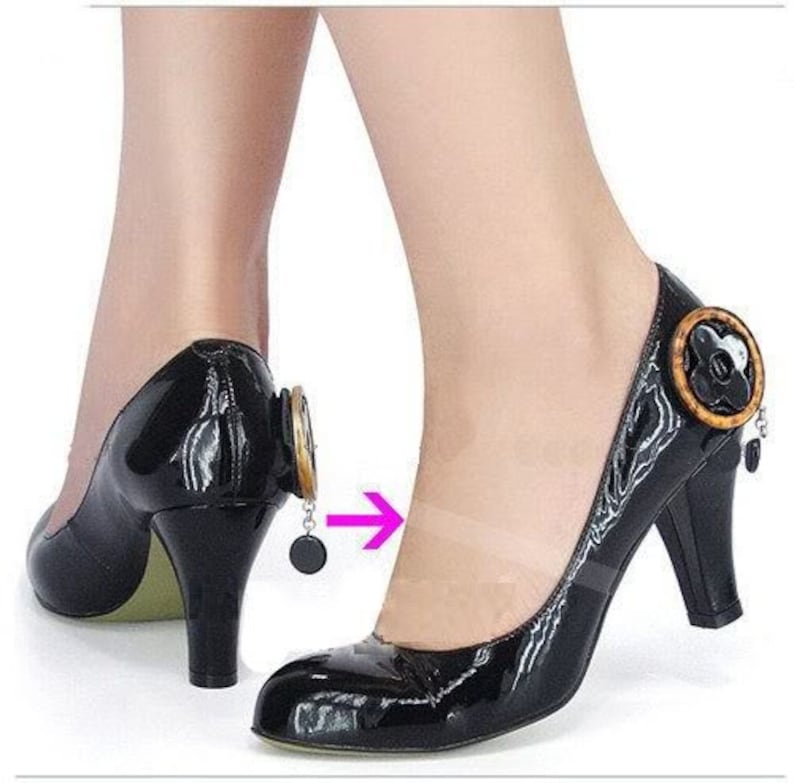 3 pairs Invisible Shoe Straps For Retaining Loose Shoes dance shoes ghost clear straps
