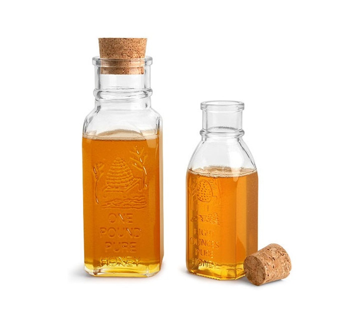 8 Oz Honey Jar Bottles for Wedding Favors Storage and Etsy