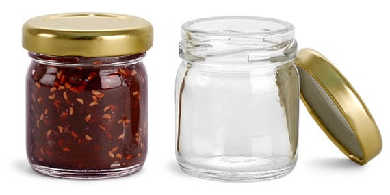 Frascos de vidrio hexagonales de primera calidad, grado alimenticio Mini  frascos con tapas para regalos, recuerdos de boda, miel, mermelada y más -  AliExpress