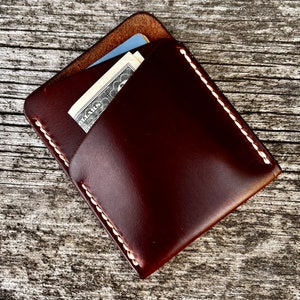 Cartera de bolsillo frontal Cartera delgada de cuero para hombres Cartera delgada para hombre Cartera delgada para hombres Billetera delgada para hombres Mejor billetera para hombre Billetera delgada Billetera personalizada Marrón