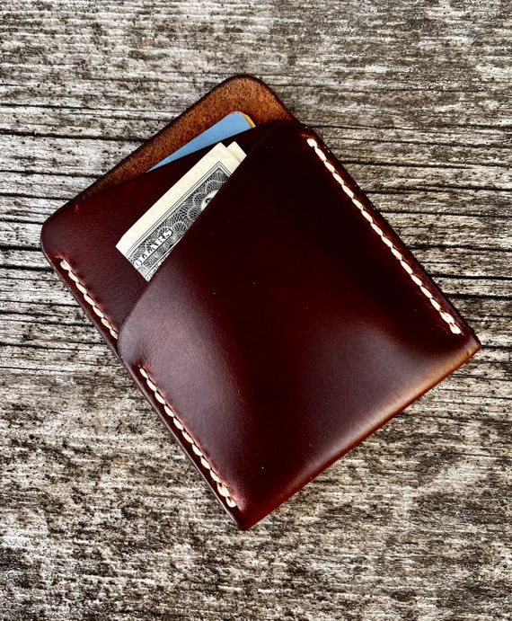 Buy Minimalist Wallet Envelope Wallet Snap Wallet Handsewn Wallet Thin Wallet  Mens Wallet Front Pocket Wallet Slim Wallet Brown Leather Wallet Online in  India - Etsy
