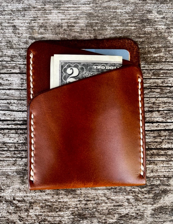 Front Pocket Wallet, Best American Steerhide Leather, Slim
