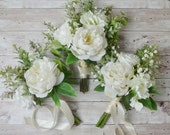 Boho Bridesmaid Bouquet, Silk Flowers, Silk Wedding Bouquet, Bouquet, Boho Bouquet, Faux Bouquet, Bridesmaid Bouquet, Rustic Bouquet, Fall