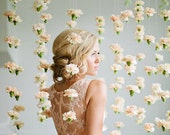Custom Order for Nicole - Blush Rose Backdrop, Wedding Backdrop