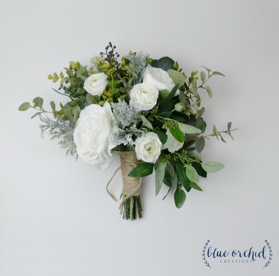 Wedding Bouquet Wedding Flowers Boho Bouquet Bridal Etsy
