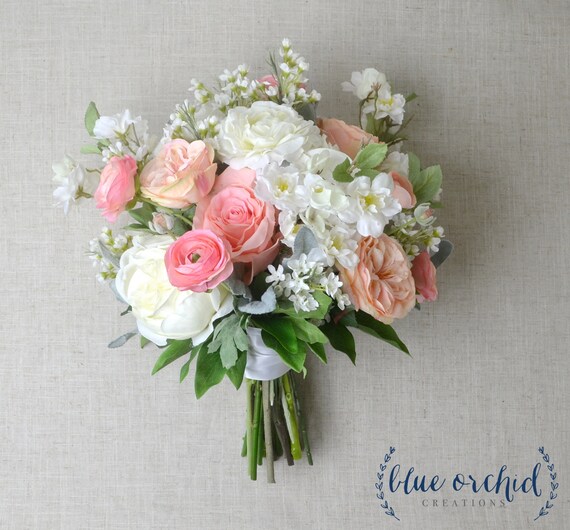 silk bridal bouquets