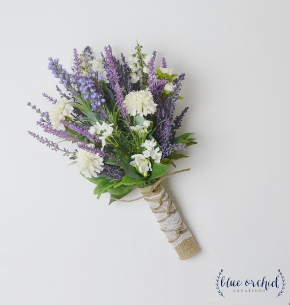Bouquet De Petites Fleurs Sauvages Bouquet De Lavande Boho Bouquet De Mariage Bouquet De Fleurs Sauvages Bouquet De Fleurs Sauvages De Mariage