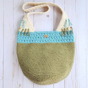 Crochet Bag PATTERN Bayside Bucket Bag Beach Bag Pattern Summer Bag ...