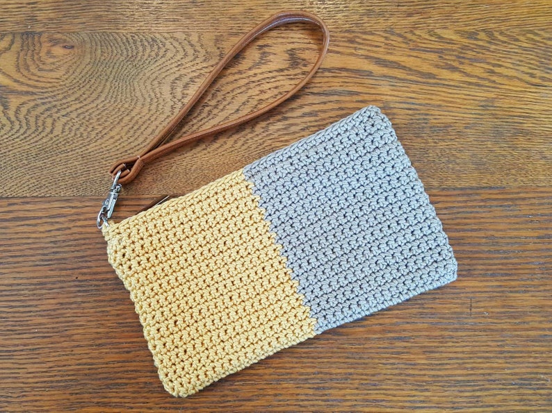 crochet wristlet purse pattern